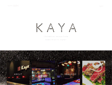 Tablet Screenshot of kayasushi.com